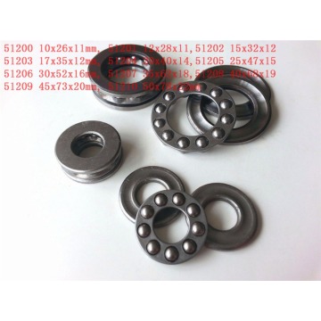 51200 51201 51202 51203 51204 51205 51206 51207 51208 51209 51210 3-in-1 Plane Axial Ball Thrust Bearing Ball Bearings