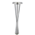 4pcs Silver Tilting Furniture Legs Metal Table Legs for Cabinets Sofa Foot Zinc Alloy Furniture Accessories 175mm