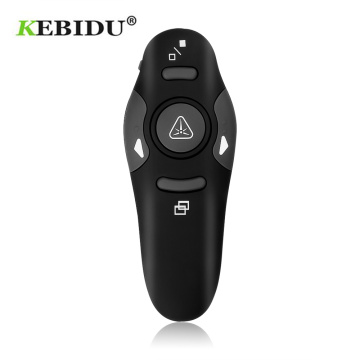 kebidu 2.4 GHz USB RF Remote Control Wireless Remote Red Laser Pointer Presenter Pointers Pen PPT Powerpoint Presentation