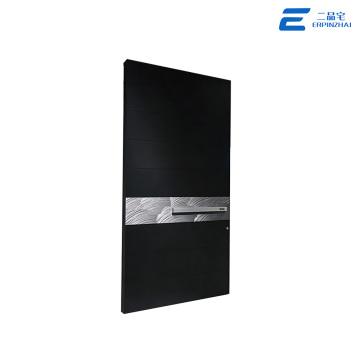 Stylish Offset Axis Cast Aluminum Door