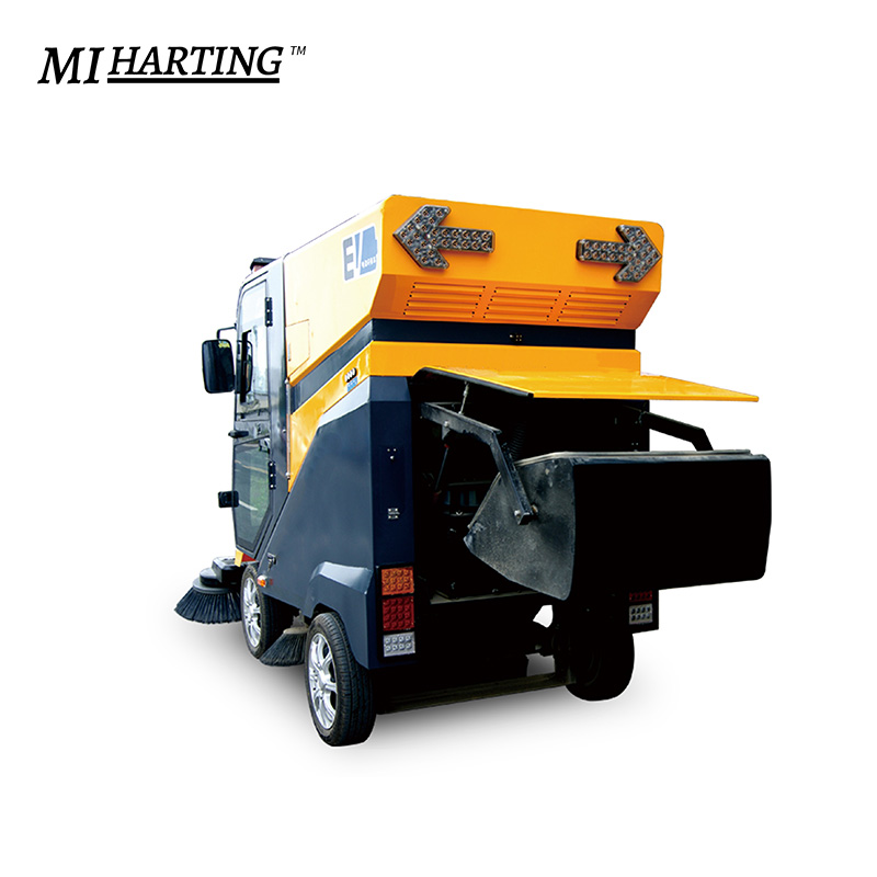 Rechargeble Battery Dust Cleaning Road Riding Driving Floor Sweeper