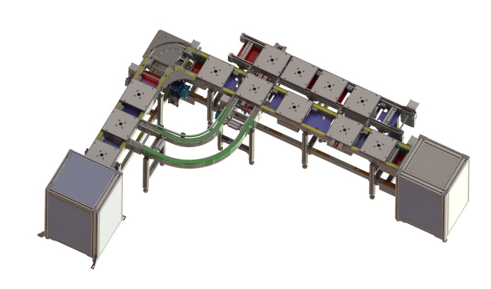 Pallet Conveyor System for Material Transfer