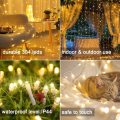 3x3M LED Curtain Icicle String Lights Christmas Fairy Lights garland Outdoor Home For Wedding/Party/Garden Decoration 3x1M