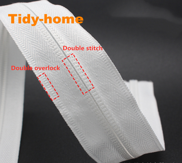 5/10 Meter Strong Nylon Zipper 5# With Zipper Pullers Long Zipper for Quilt Beding Backpack Luggage Bag Home Textile