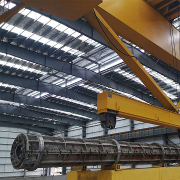 Hydraulic slurry pouring machine