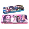 Anime Demon Slayer: Kimetsu No Yaiba Kamado Nezuko Student Multifunctional Pen Bag Pencil Case With Sharpener