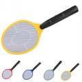 Summer Triple Nets House Attery Power Electric Fly Swatter Electric Pest Repeller Bug Zapper Racket Wireless Long Handle