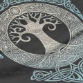 Men Norse Mythology Freyja Freyr Loki Yggdrasil Fashion T-Shirts YGGDRASIL TREE OF LIFE Pure Cotton Harajuku Tees