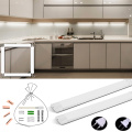 Led Bar Lights Aluminium Profile Led Stip Light Bar for Kitchen Cabinets Home lighting 220V 110V 30/50/60cm T5 T8 Tube Lamps