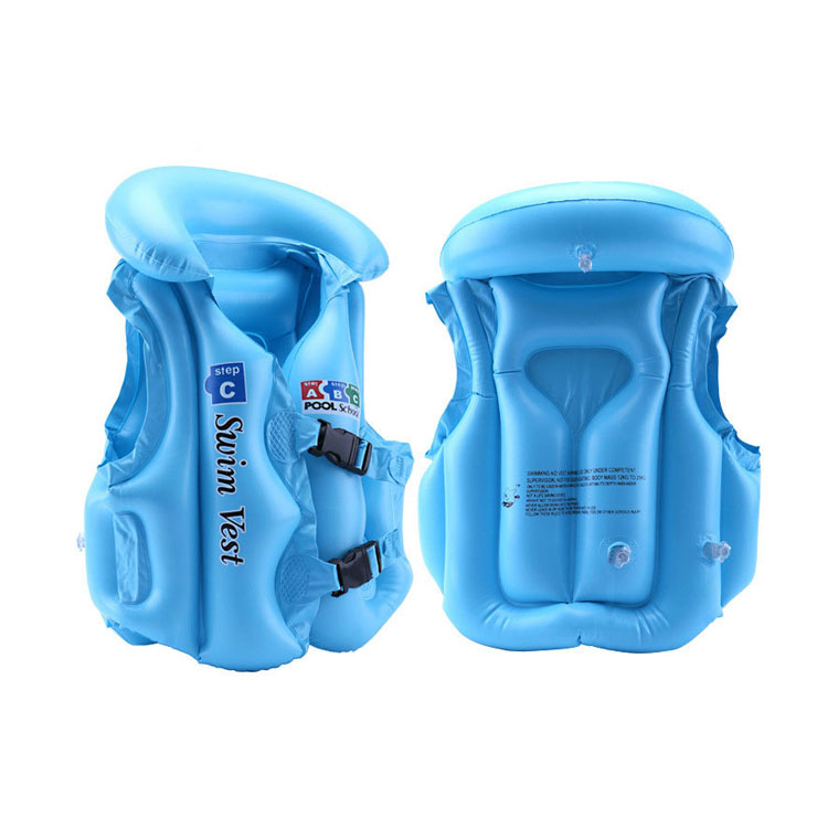 Kiddie Portable Swim Vest Inflatable Pool Swim Vest