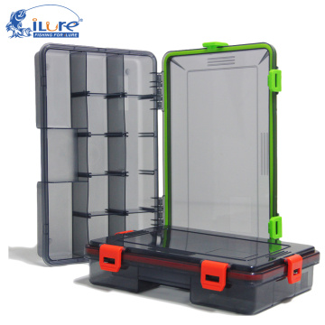 iLure New Fishing Tackle Tools Boxes 2 colors Fishing Accessories Case Fish Lure Bait Hooks Tackle Tool with Compartments Pesca