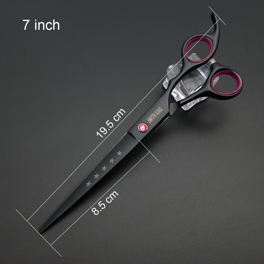 7 inch Professional Hairdressing scissors, 7" laser wire Cutting scissors+Thinning scissors set,Barber Shears+kits+comb/razor