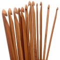 Wholesale Home Garden Arts Crafts Sewingneedle Arts Craft Sewing Tools Accessory 12pcs Crochet Bamboo Material