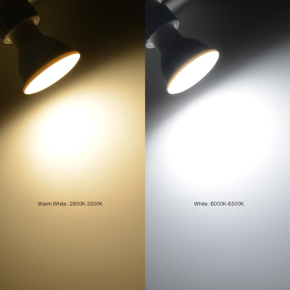 Living Room Lights novedades GU10 LED Lamp MR16 Bulb Ceiling Spotlight 7W 2835 SMD AC 220V -240V EU Bombillas Home Lighting