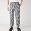 VIAOLI hotel cooker uniform pant chef work clothes restaurant Stripe semi-elastic trousers work clothes zebra pant kitchen pant