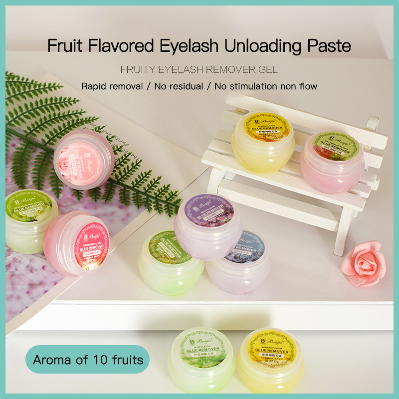New 10g Fruit Flavour Eyelash Extension Glue Remover Cream For Lashes Remover Makeup Tools TSLM1