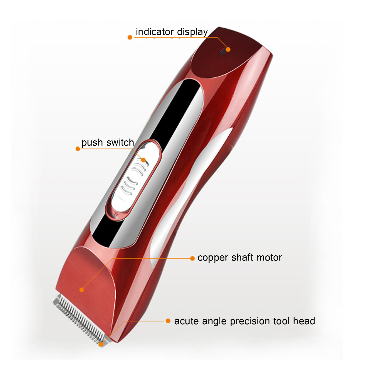 Rechargeable Low-noise Pet Hair Clipper Remover Cutter Grooming Cat Dog Hair Trimmer Electrical Pets Hair Cut Machine