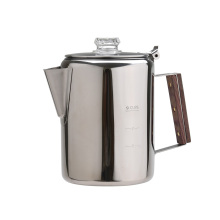 Portable Stainless Steel Camping Percolator Coffee Pot