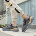 New Men Work Safety Shoes Summer Breathable Men's Shoes Working Steel Toe Anti-Smashing Construction Shoes Work Sneakers Size 47