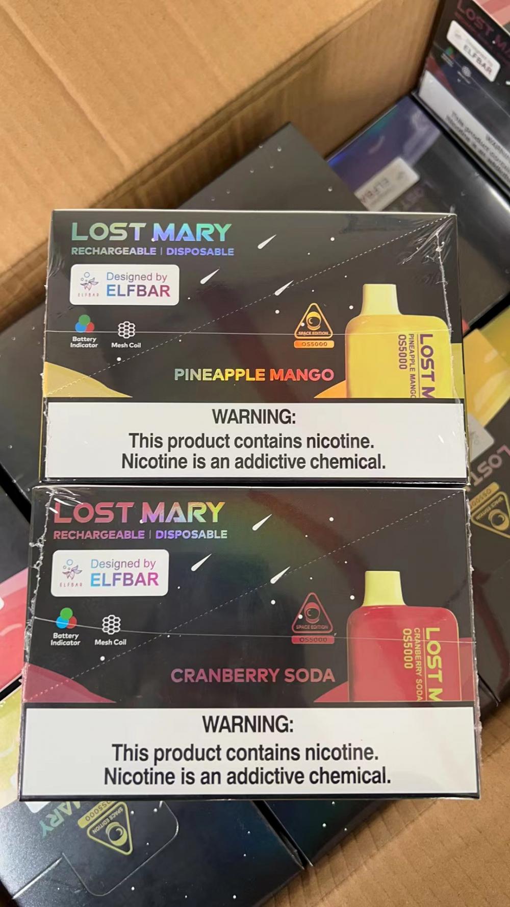 Lost Mary Os5000 Fruit Flavors