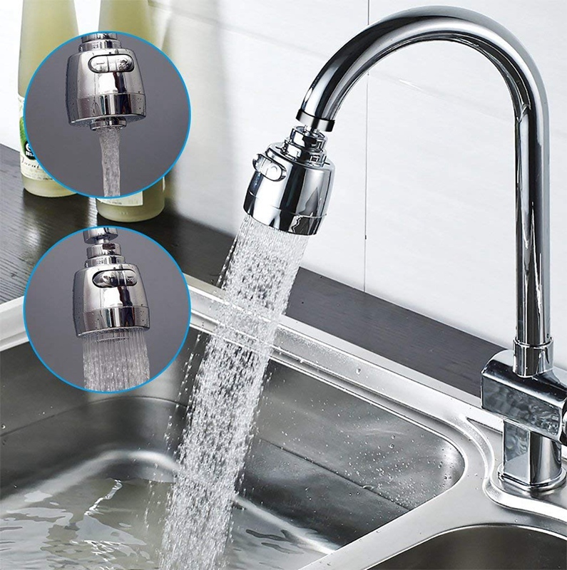 360 Degree Rotatable Aerator Water Saving Tap Aerator For Kitchen Faucet Aerator Faucet Nozzle Filter Adapter Bubbler For Home