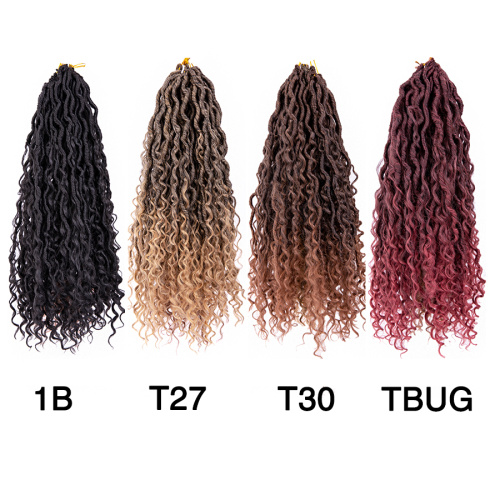 Curly River Faux Locs Synthetic Crochet Braids Hair Supplier, Supply Various Curly River Faux Locs Synthetic Crochet Braids Hair of High Quality