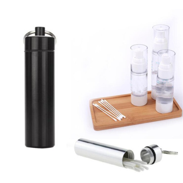 Waterproof Pocket Toothpick Holder Seal Bottle Eco-Friendly Ultralight Portable Aluminum Alloy Pill Case Container For Travel
