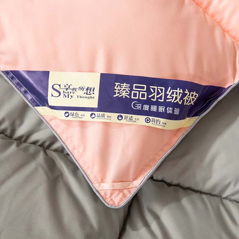 1.5~5kg Goose Down Duvet Comforter Blanket for Winter White Cover Quilt King Queen Twin Size White/Blue/Pink/Brown