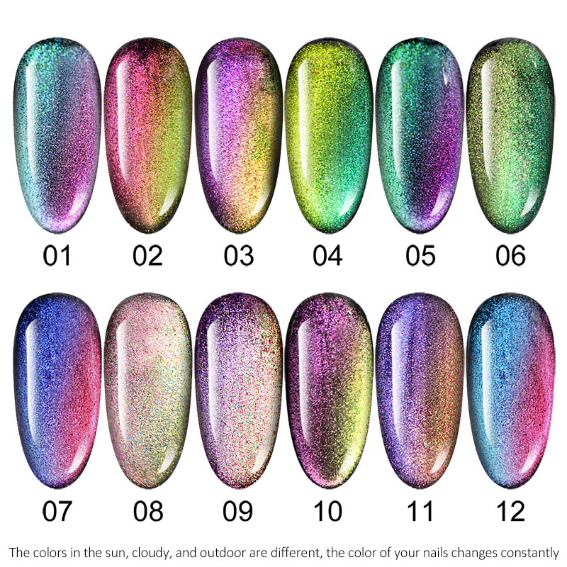 New Nail Art Design Manicure Venalisa 7.5ml Soak Off Enamel 9d cat eyes magnetic Gel Polish UV Gel Nail Polish Lacquer Varnish