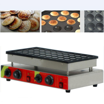 220v / 110v 50 Holes Waffle Maker Commercial Biscuits Dutch Poffertjes Grill Mini Pancake Baking Machine