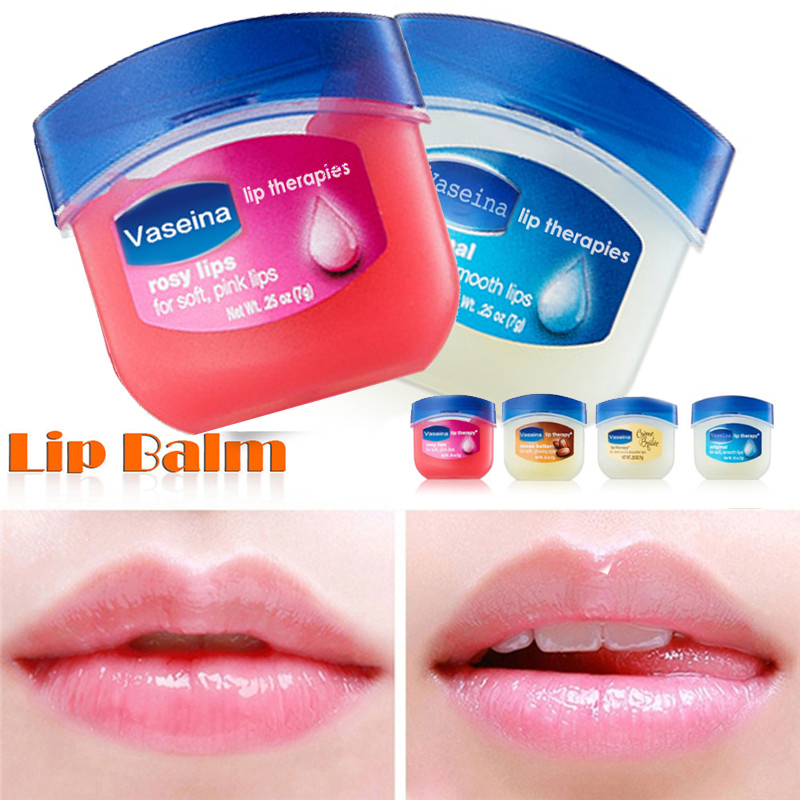 Vaseline Fashion Moisturizing Lip Balm Lipstick Natural Plant Anti-Cracking Organic Lip Balm with Pure Petroleum Jelly Lip Balm