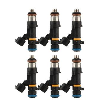 Set Of 6 Fuel Injector Nozzles For 2004 - 2011 Nissan Altima Murano Quest 3.5L V6 166007Y00A 166007Y000 M958