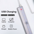 10 LED Motion Sensor Cabinet Light USB Charging Intelligent Nightlight Wardrobe Light for Kitches and Bedroom Closet Bathroom