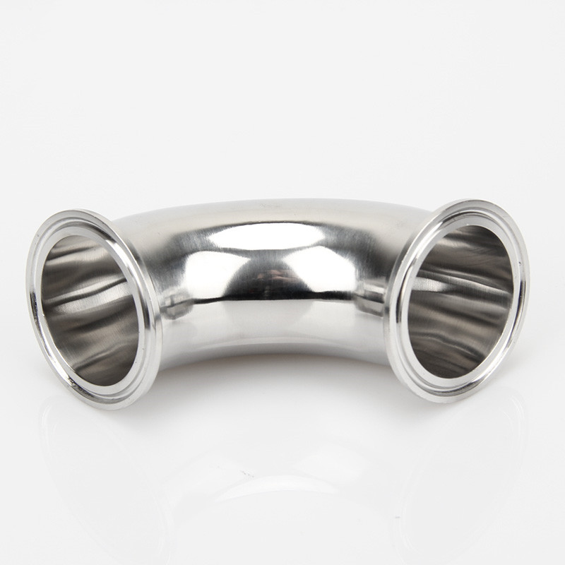 1-1/2" 1.5" OD 38mm Stainless Steel SS304 Sanitary 90 Degree Elbow Weld Ferrule OD 50.5mm fit 1.5" Tri Clamp Moonshine