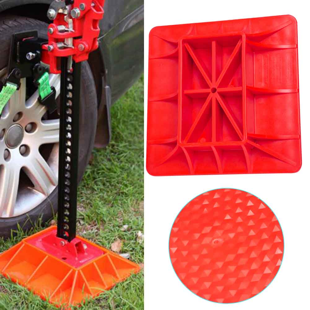 For Hi Lift Soft Ground Jack Base Lifting Accessories Off Road Car Auto Vehicle Square Hoisting Sinkage Stable Widen Universal