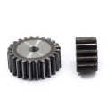 1pcs 1.5 Mold 43T-46T Cylindrical gears 45# steel motor spur gear transmission pinion straight gear 15mm thickness