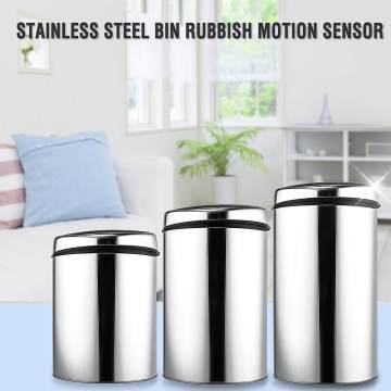 3/4/6L Stainless Steel Touchless Trash Recycle Motion Sensor Automatic Smart Waste Bins Kitchen Trash Electronic Dustbin