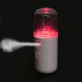 Portable USB Rechargeable Nano Humidifier Cooling Mist Sprayer Nano Facial Steamer Beauty Device
