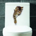 1Pcs 3D Cute DIY Cat Decals Adhesive Family Wall Stickers Window Room Decorations Bathroom Toilet Seat Decor Kitchen Accessories