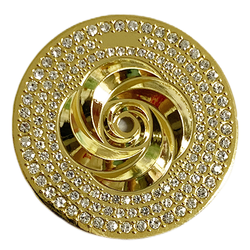 Flower watch dial in full diamonds