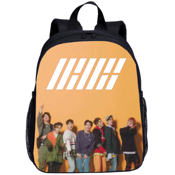 2019 Fashion Kpop IKON Children Backpacks Mini Schoolbag Girls Idol Printing School Backpack Infant School Bags Boys Travel Gift