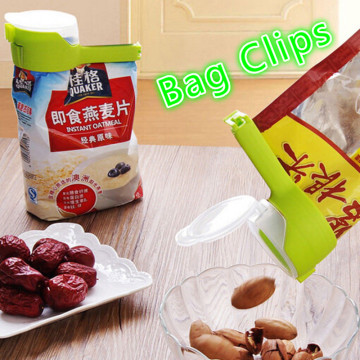 Household Seal Pour Food Storage Bag Clip Snack Sealing Fresh Keeping Sealer Clamp Snack Bag Bag Clips Kitchen Gadgets Easy Use