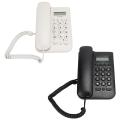 Home Telephone Wired Phone FSK/DTMF Dual System Home Hotel Wired Desktop Wall Phone Office Landline Telephone