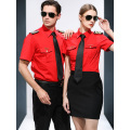 AirLine Captain Stewardess Standard Suits Student Uniform Hotel KTV Bar Waiter Workwear Cosplay Short sleeve Summer Clothing