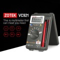 ZOTEK VC921 4000 Counts LCD Digital Multimeter Pocket Auto range DC AC Voltage Ohm Capacitance Diode Continuity Meter Tester