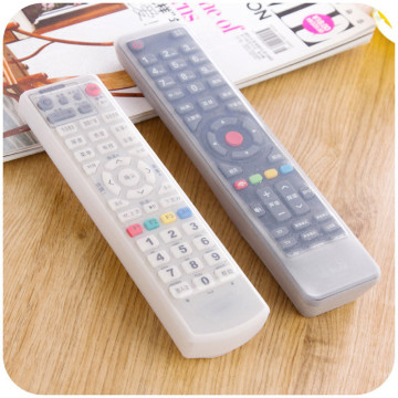 Remote Control Cover Silicone Transparent TV Remote Control Case Air Conditioning Dust Protect Storage Bag