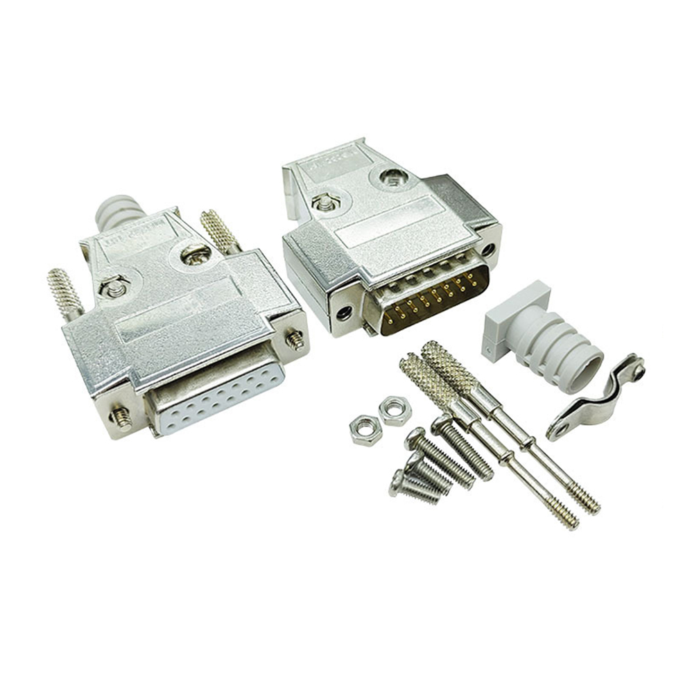 15 pin d-sub metal hood 2 