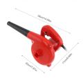 600W Multifunctional Portable Electric Hand Operated Blower with Suction Head and Collecting Bag for Removing Dust