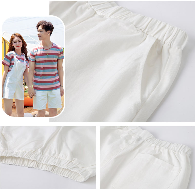 Mother Daughter Overalls Family Matching Outfits Summer Father Son T-Shirts Short Pants Men Boy Women Girl Set Family LooK