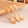 Mini Wooden Spoon Kitchen Spice Spoon Wood Sugar Tea Coffee Scoop Small Short Condiment Spoons Utensils Cooking Tool